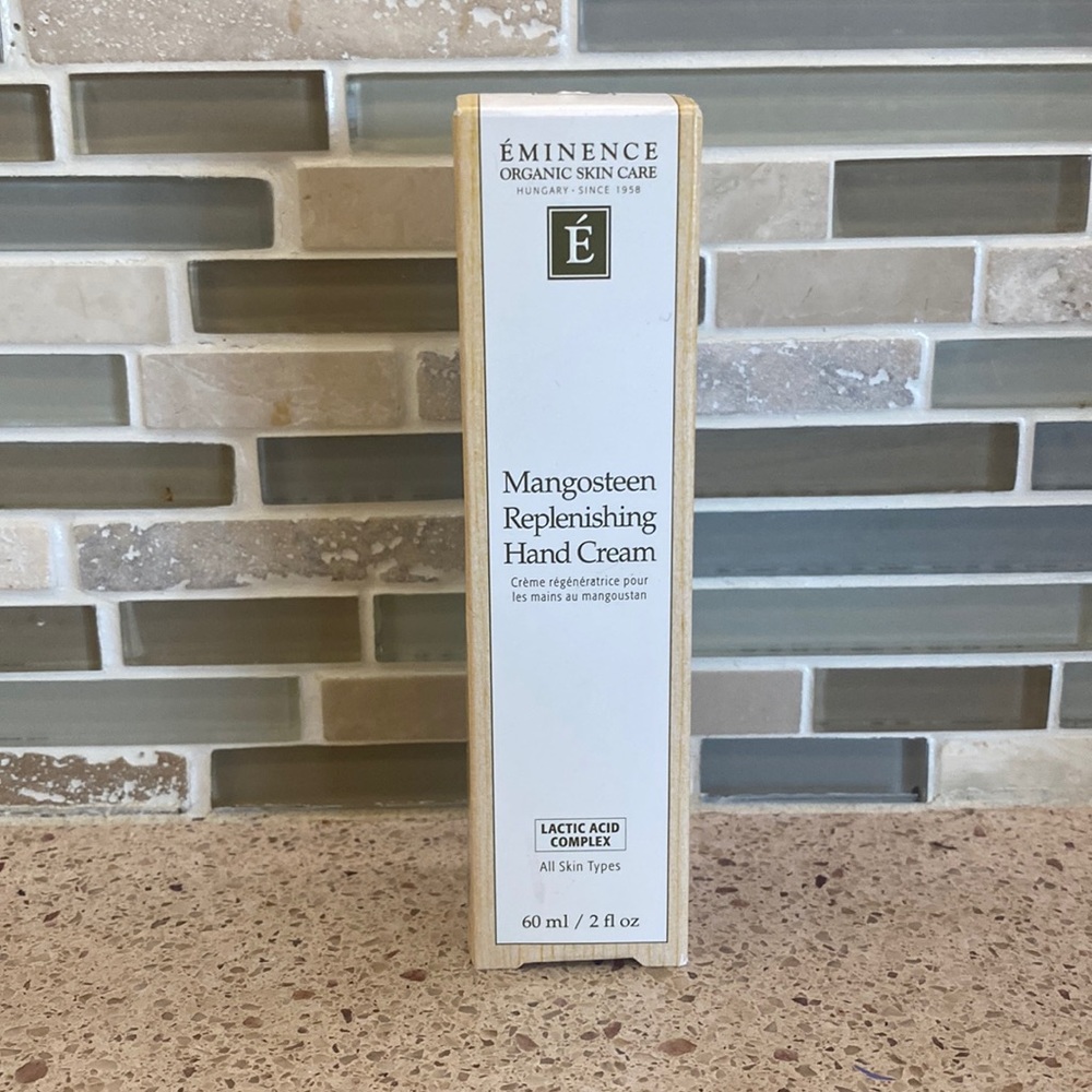 Eminence Organics Mangosteen replenishing hand cream